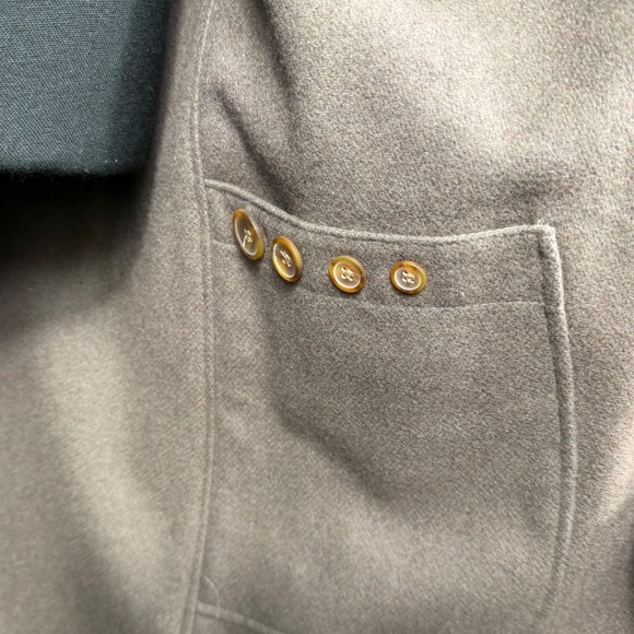 Vintage Worthington Women's Tan Double Breasted Belted Trench Coat Size 18T - Picture 10 of 12